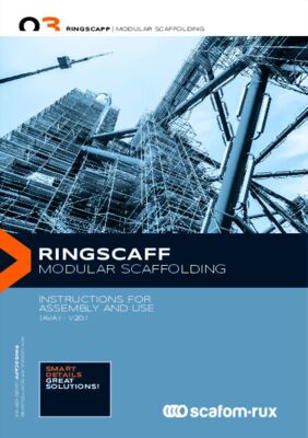 Download scafom-rux_erection-and-usage-manual_modular-scaffold-system_RINGSCAFF_germany.pdf-thumbnail